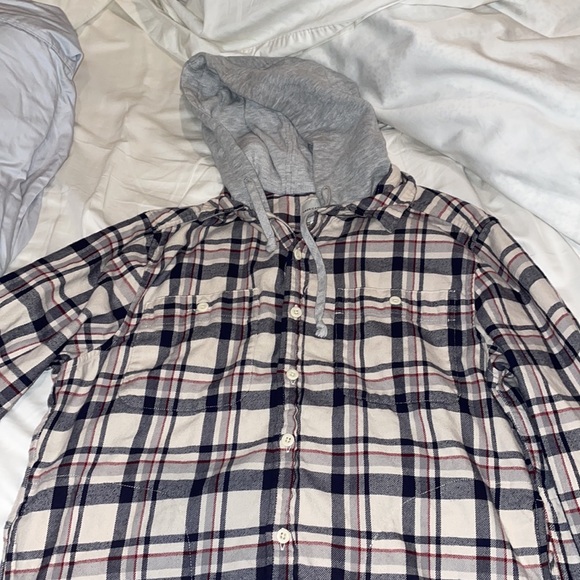 American Eagle Outfitters Other - American Eagle Men’s Flannel Hoodie
